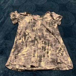 Pink Lotus- Purple Tie Dye- Small